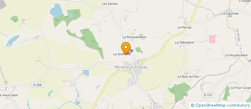 localisation de l'entreprise MONSIEUR HUGUES MAROT  LE HORPS