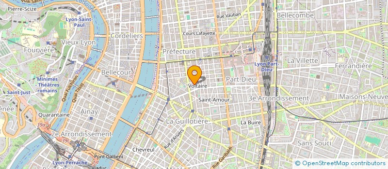 localisation de l'entreprise MONSIEUR HUGUES MORTAMET  LYON