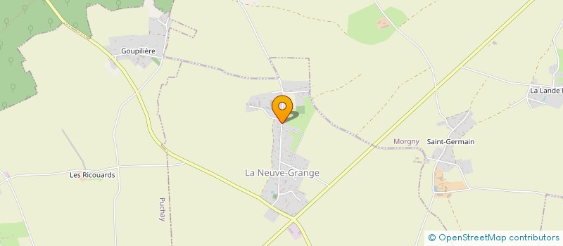 localisation de l'entreprise MONSIEUR HUGUES NAHI  LA NEUVE-GRANGE