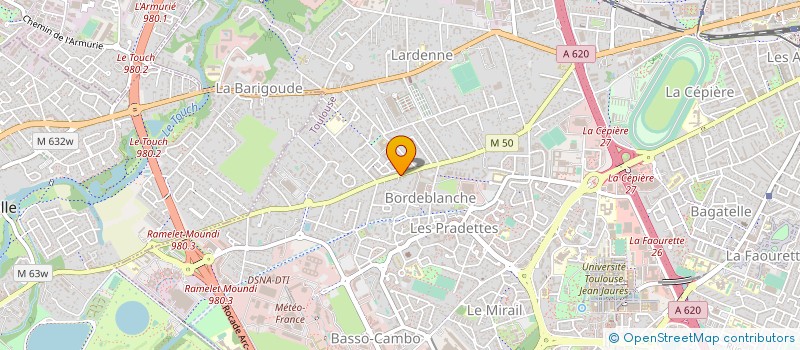 localisation de l'entreprise MONSIEUR HUGUES NARDARI à TOULOUSE