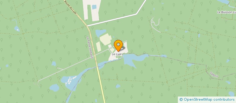 localisation de l'entreprise MONSIEUR HUGUES NICOLLET  LA FERTE-IMBAULT