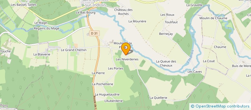 localisation de l'entreprise MONSIEUR HUGUES-OLIVIER BRILLOUIN  MALAUCENE