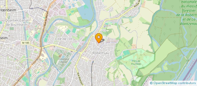 localisation de l'entreprise MONSIEUR HUGUES PEREZ  STRASBOURG