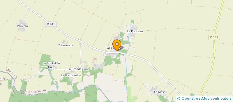 localisation de l'entreprise MONSIEUR HUGUES PERON à SCEAUX-DU-GATINAIS
