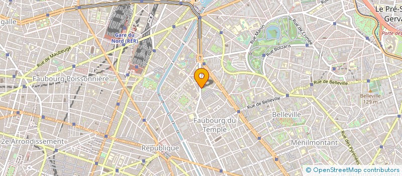 localisation de l'entreprise MONSIEUR HUGUES PERRIER  PARIS