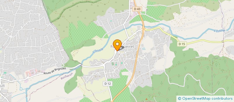 localisation de l'entreprise MONSIEUR HUGUES PICOT  BRIGNOLES