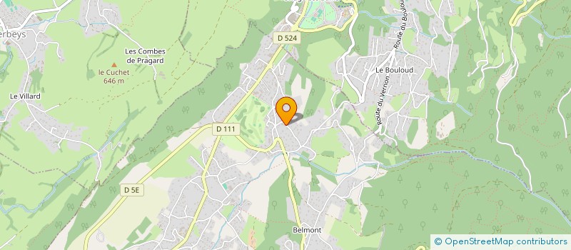 localisation de l'entreprise MONSIEUR HUGUES PONS  VAULNAVEYS-LE-HAUT