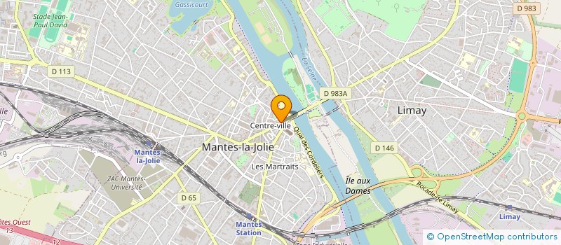 localisation de l'entreprise MONSIEUR HUGUES PRADIVES à MANTES-LA-JOLIE