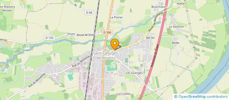 localisation de l'entreprise MONSIEUR HUGUES PROBST  SAINT-GEORGES-DE-RENEINS