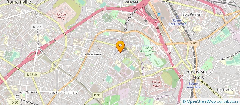 localisation de l'entreprise MONSIEUR HUGUES REGLAIT à MONTREUIL