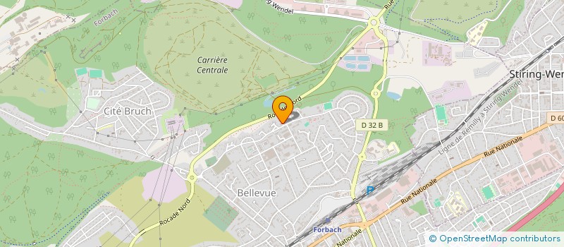 localisation de l'entreprise MONSIEUR HUGUES REINHARDT  LIXING-LES-ROUHLING