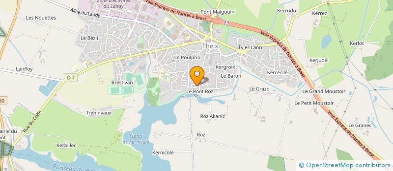 localisation de l'entreprise MONSIEUR HUGUES RENARD à THEIX-NOYALO