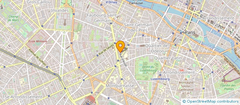localisation de l'entreprise MONSIEUR HUGUES RENAUT à PARIS