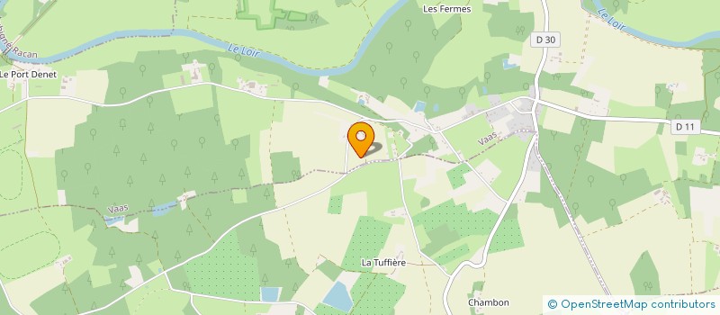 localisation de l'entreprise MONSIEUR HUGUES RICHER  FLEE