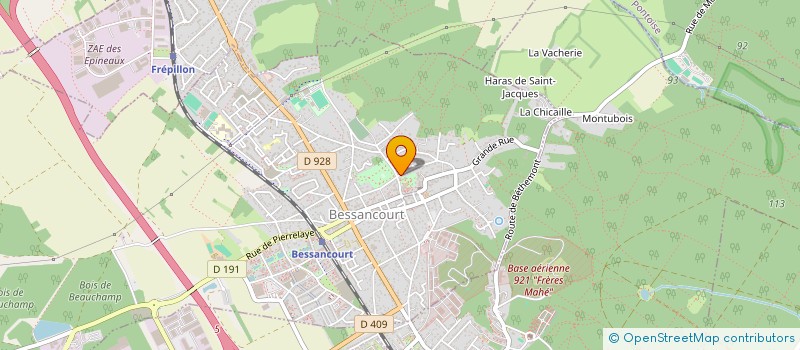 localisation de l'entreprise MONSIEUR HUGUES RIPOLL à BESSANCOURT
