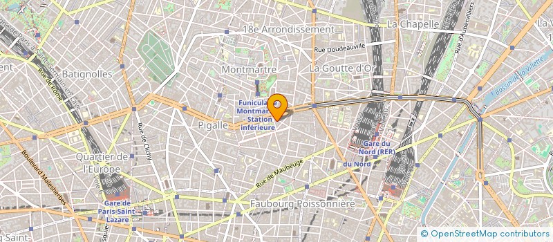 localisation de l'entreprise MONSIEUR HUGUES ROUX  PARIS