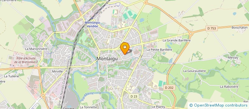 localisation de l'entreprise MONSIEUR HUGUES ROY à TREIZE-SEPTIERS