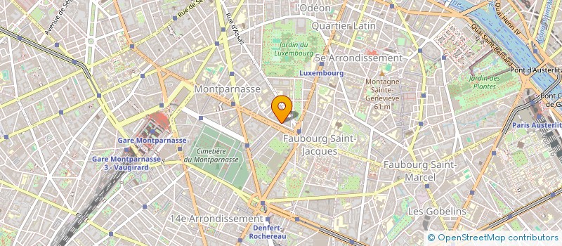 localisation de l'entreprise MONSIEUR HUGUES SAUVAGE  PARIS