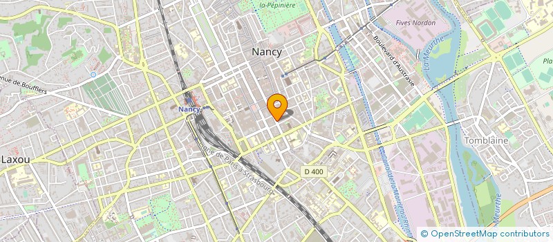 localisation de l'entreprise MONSIEUR HUGUES SCHWEITZER à NANCY