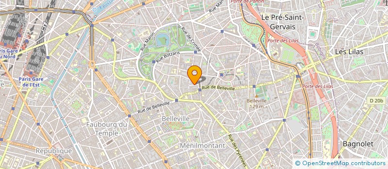 localisation de l'entreprise MONSIEUR HUGUES TABAR-NOUVAL  PARIS