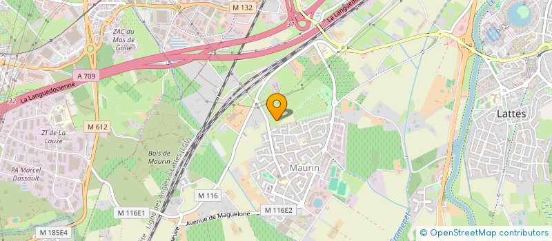 localisation de l'entreprise MONSIEUR HUGUES TALFUMIERE à LATTES