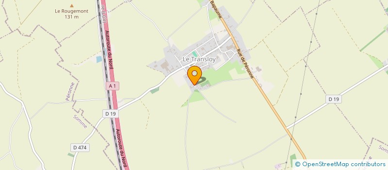 localisation de l'entreprise MONSIEUR HUGUES TARLIER  LE TRANSLOY