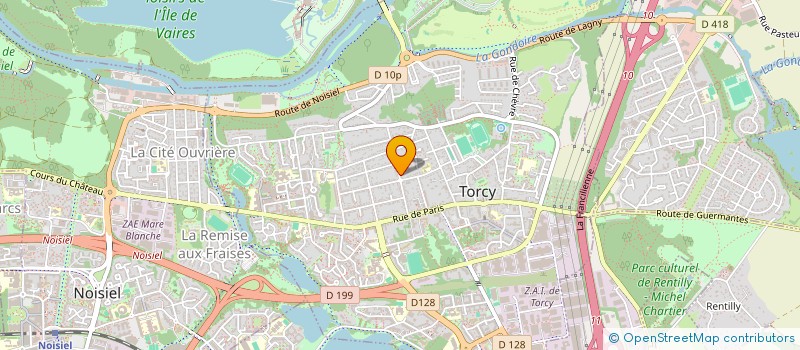 localisation de l'entreprise MONSIEUR HUGUES THEVENIN  TORCY