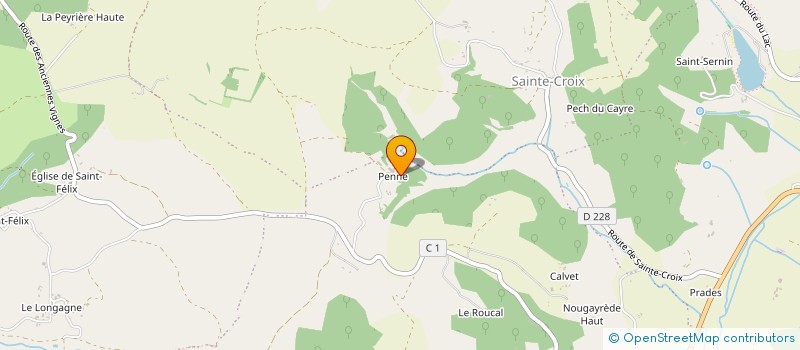 localisation de l'entreprise MONSIEUR HUGUES THOMAS  MONTCUQ-EN-QUERCY-BLANC