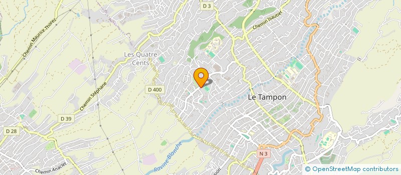 localisation de l'entreprise MONSIEUR HUGUES TIAFVOON UG-KI à LE TAMPON