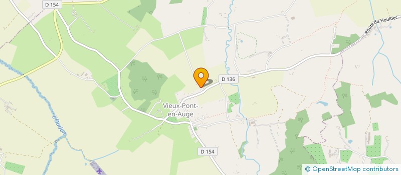 localisation de l'entreprise MONSIEUR HUGUES TIREAU  LISORES