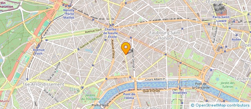 localisation de l'entreprise MONSIEUR HUGUES VIGIER  PARIS