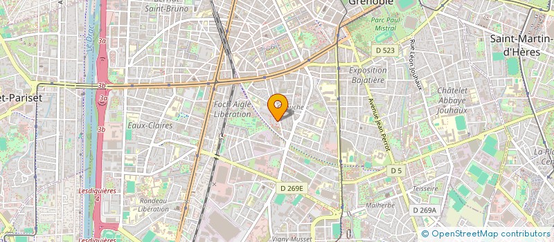 localisation de l'entreprise MONSIEUR HUGUES-XAVIER GASPARD à GRENOBLE