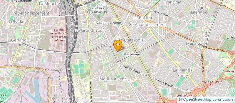 localisation de l'entreprise MONSIEUR HUI XU  LYON