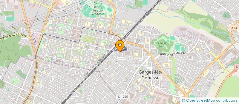 localisation de l'entreprise MONSIEUR HUMAYOUN KHAN MALIK  GARGES-LES-GONESSE