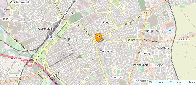 localisation de l'entreprise MONSIEUR HUMBERT DE VELLIS à REIMS