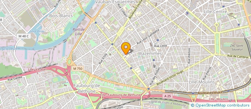 localisation de l'entreprise MONSIEUR HUMBERT GIARDINA à LILLE