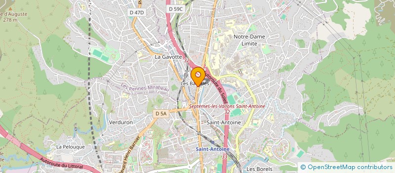 localisation de l'entreprise MONSIEUR HUMBERT SCORRANO à MARSEILLE