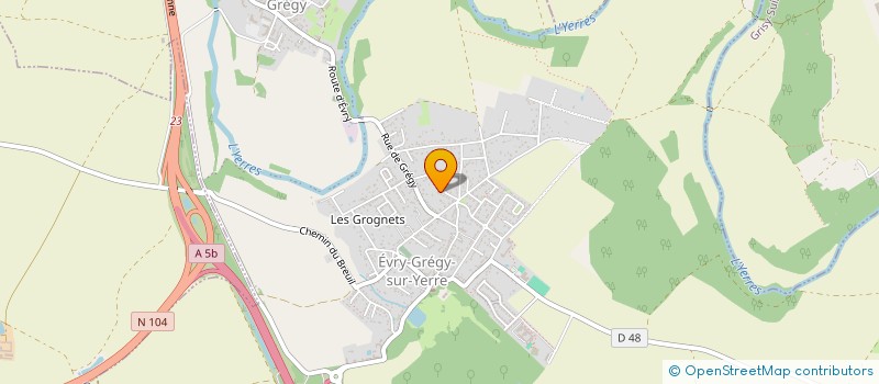 localisation de l'entreprise MONSIEUR HUMBERTO ALMEIDA  GRISY-SUISNES