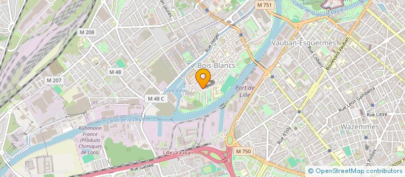 localisation de l'entreprise MONSIEUR HUMBERTO DA SILVA à LILLE