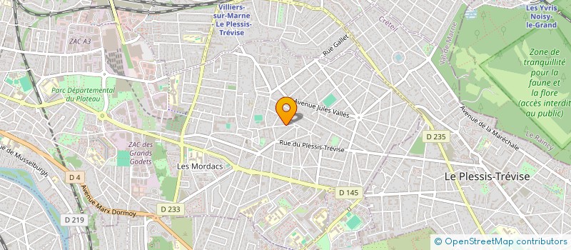 localisation de l'entreprise MONSIEUR HUMBERTO DELGADO DOS SANTOS CHAVES à CHAMPIGNY-SUR-MARNE