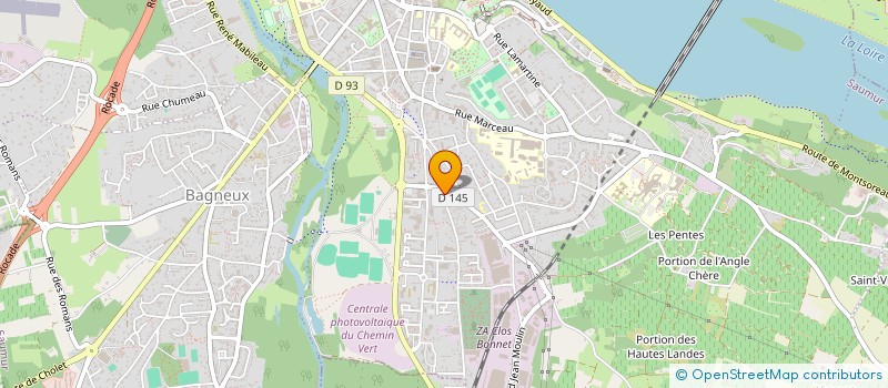 localisation de l'entreprise MONSIEUR HUMBERTO DUARTE  SAUMUR