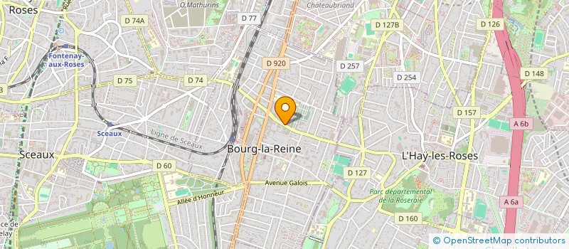 localisation de l'entreprise MONSIEUR HUMBERTO MULLER à BOURG-LA-REINE