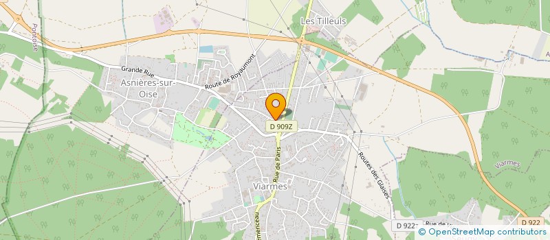 localisation de l'entreprise MONSIEUR HUMBERTO PAULINO  VIARMES