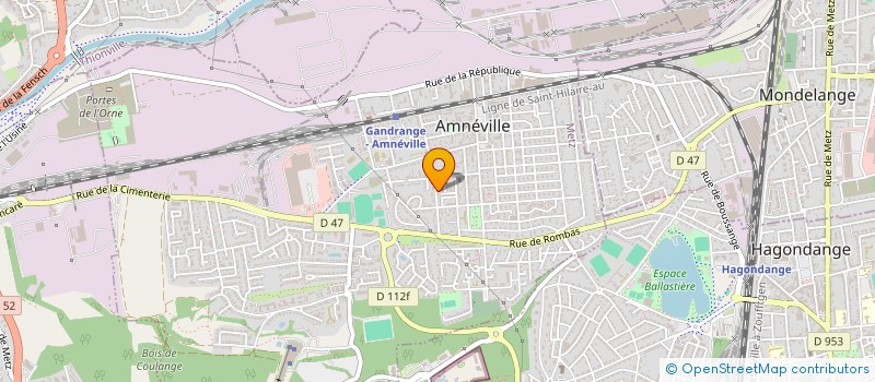 localisation de l'entreprise MONSIEUR HUMET ZENUNI à AMNEVILLE