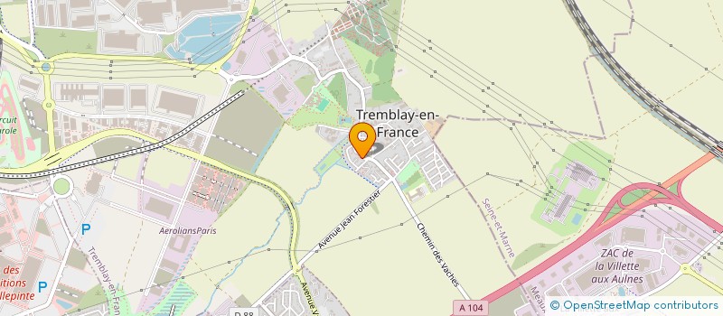 localisation de l'entreprise MONSIEUR HUNG LE à TREMBLAY-EN-FRANCE