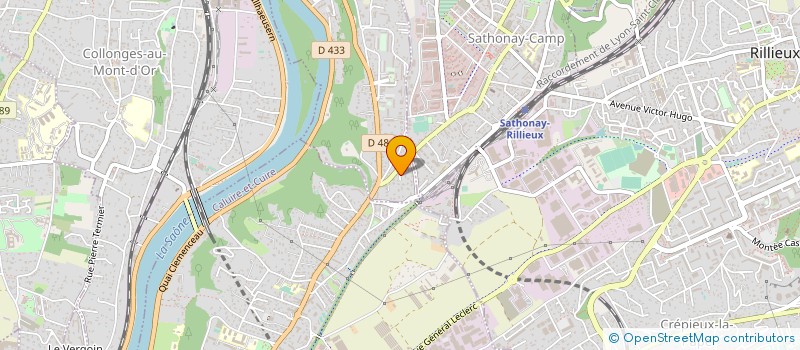 localisation de l'entreprise MONSIEUR HUNG LY  FONTAINES SUR SAONE