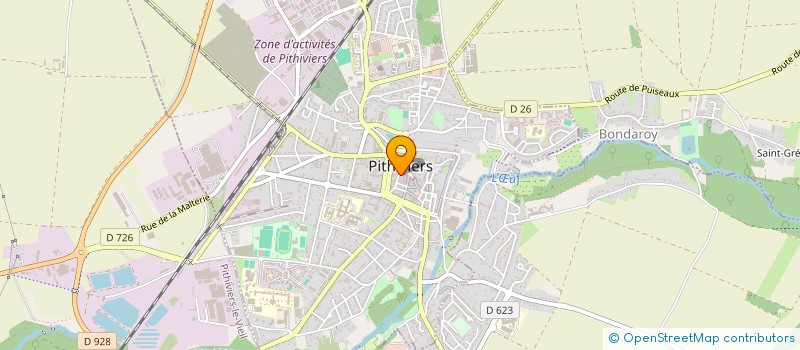 localisation de l'entreprise MONSIEUR HUNG NGUYEN à PITHIVIERS