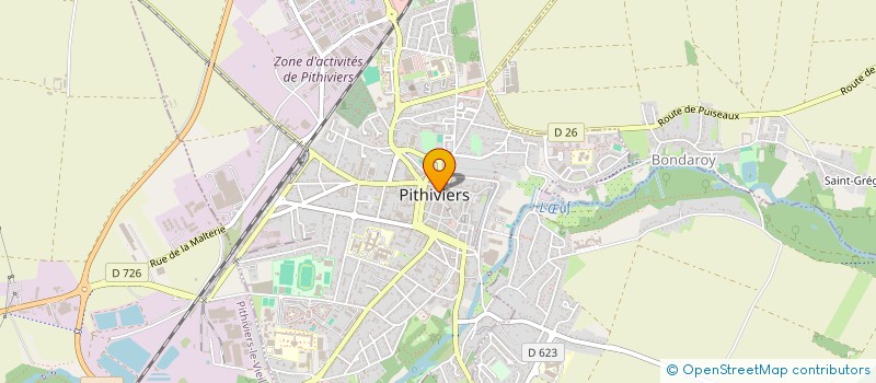 localisation de l'entreprise MONSIEUR HUNG NGUYEN à PITHIVIERS