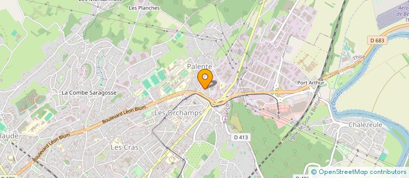 localisation de l'entreprise MONSIEUR HURSID KRATOVAC à BESANCON