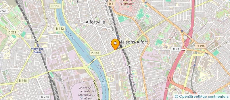 localisation de l'entreprise MONSIEUR HUSAIN SADA à ALFORTVILLE